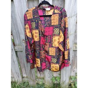 Vintage truffles by YB women's button up